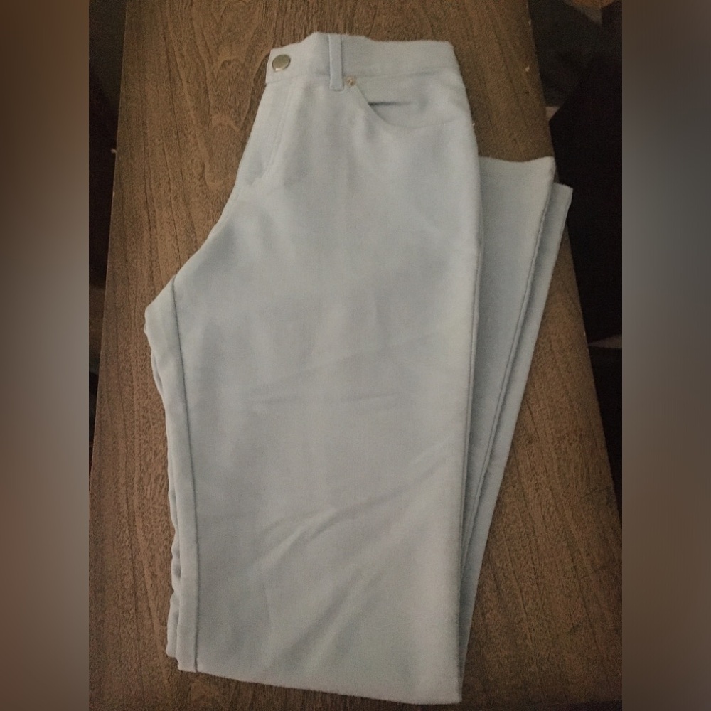 Forever 21 Baby Blue Pants - Picture 3 of 4